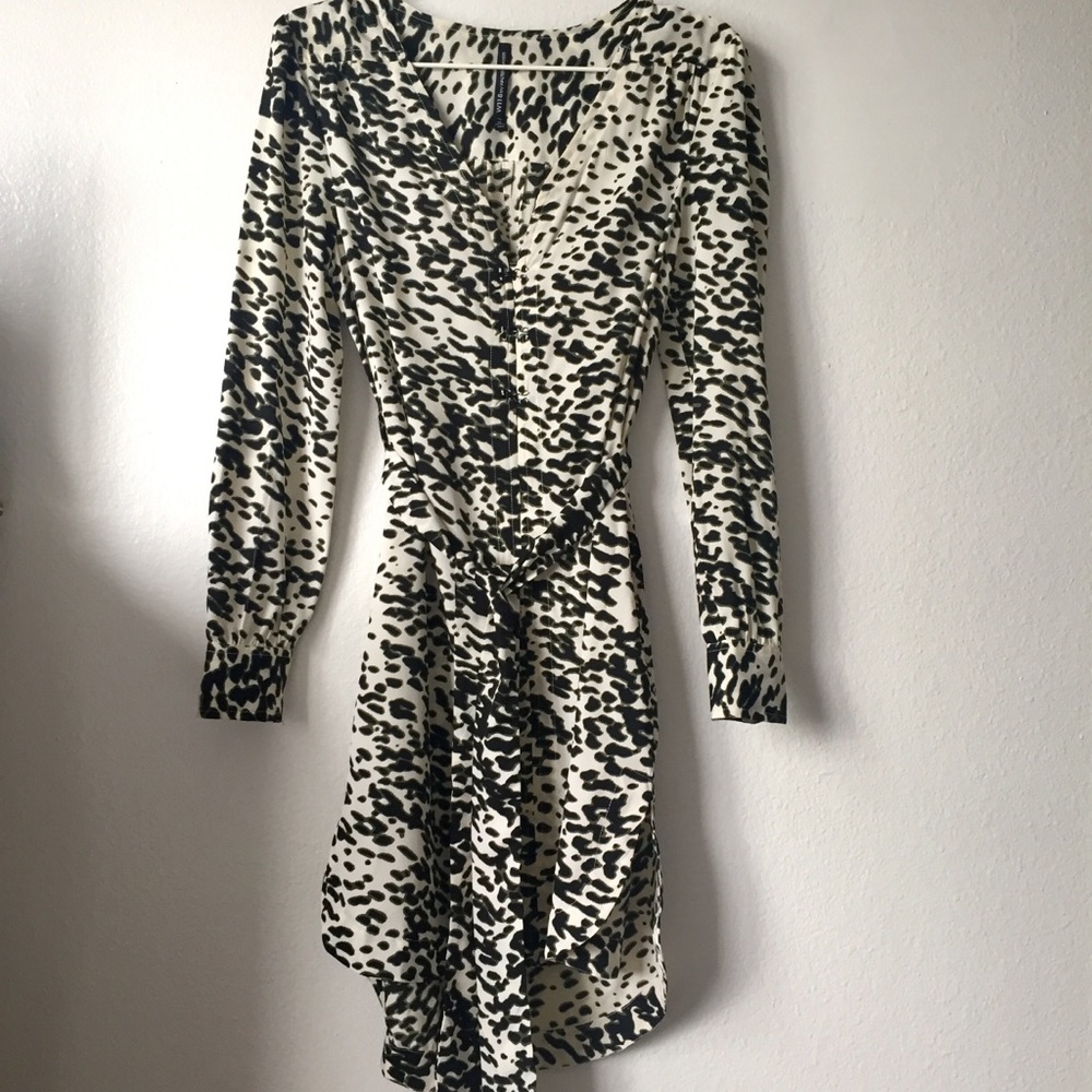 W118 Walter Baker Abstract Print Pullover Dress